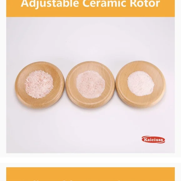 Kaiciuss Salt Pepper Grinder Mill Arcylic - Picture 8 of 9